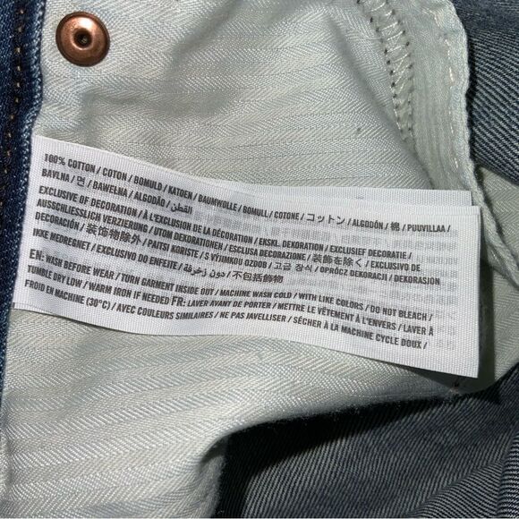 NEW Abercrombie & Fitch Ames Slim Boyfriend jeans size 25 - Picture 9 of 9